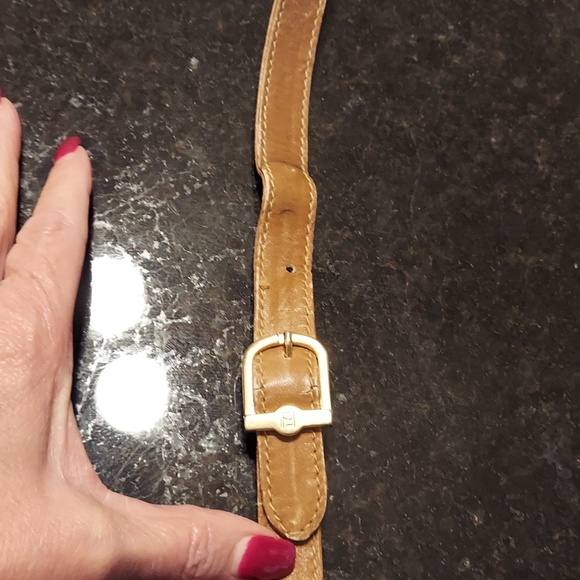 Fendi Vtg Penguin Striped Canvas Bucket Drawstring Crossbody Bag - Picture 17 of 17